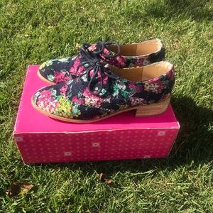 Floral Oxfords